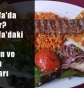 Şanlıurfa’da Ne Yenir? (Şanlıurfa’daki En İyi Restoran ve Kahvaltı Mekanları)