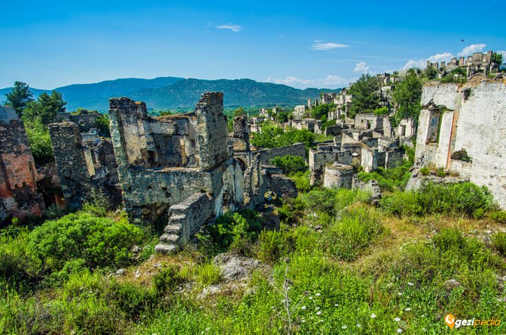 Kayaköy gezilecek yerler