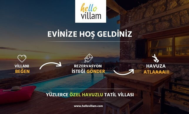 Antalya kiralık villa