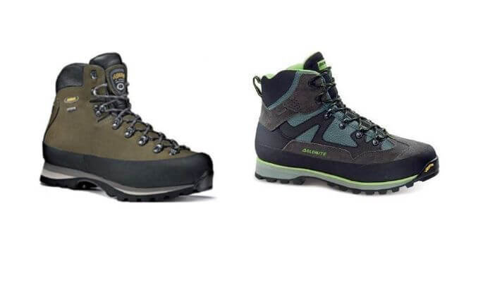 Çarşak bantlı deri bot ve kumaş destekli bot