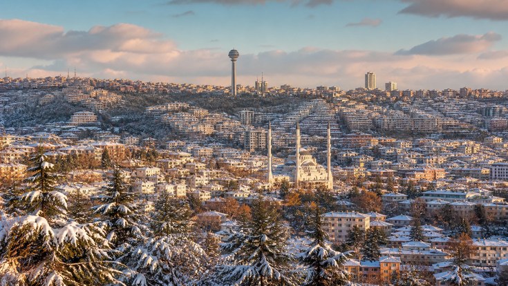 Ankara'da Konaklama Bölgeleri