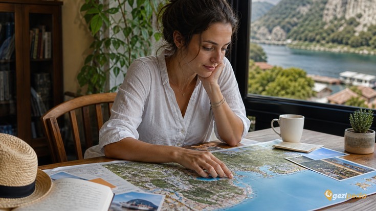 Dalyan'da Konaklama Bölgeleri ve Tatil Planı