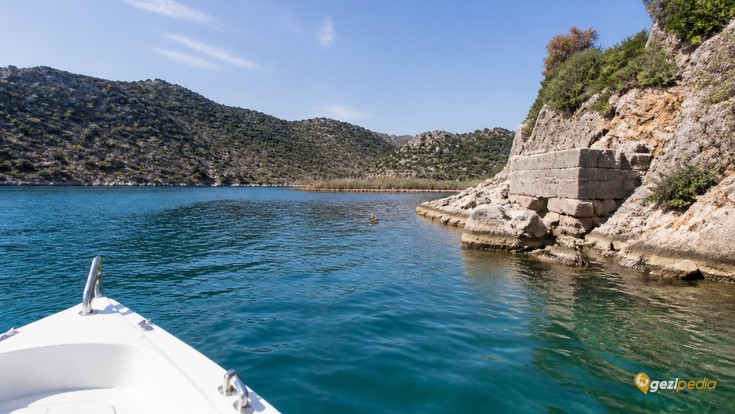 Kekova'da Gezilecek Yerler