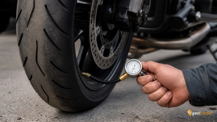 Motosikletle Uzun Yol Öncesi Lastik Kontrolü