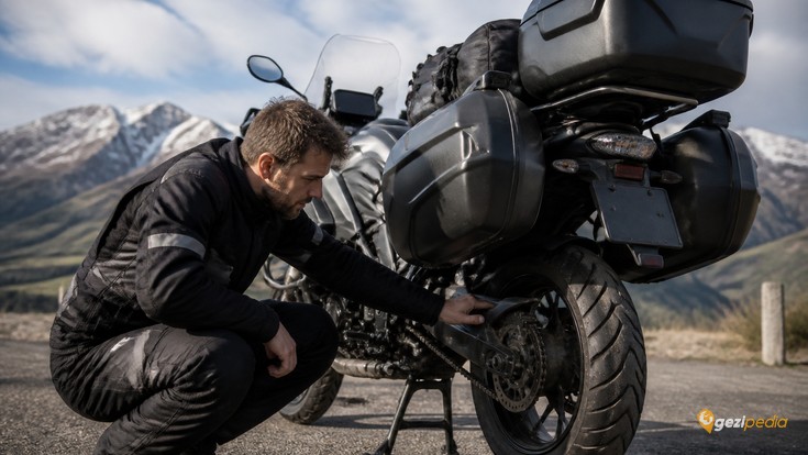 Motosikletle Uzun Yol Öncesi Lastik Kontrolü